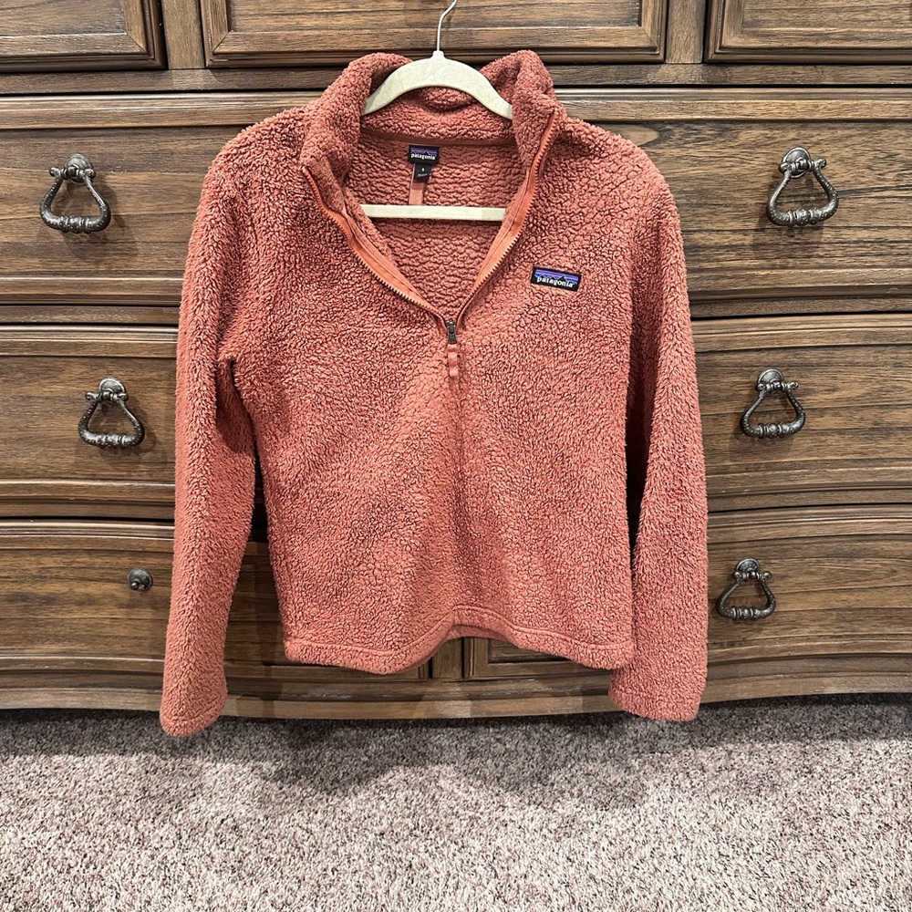 Patagonia Brick Red Fleece Jacket